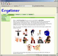 Ergotimer screenshot